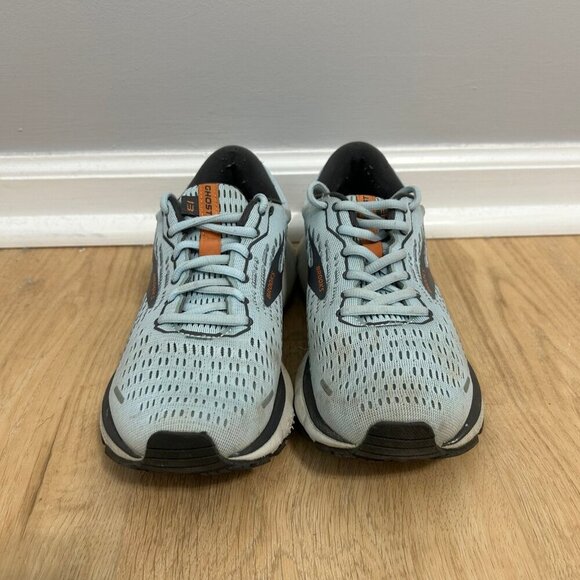 Brooks Ghost 13 Light Blue Black Athletic Running Shoes Women’s Size 7 - Picture 2 of 7